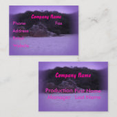 Quietschender Strand 4 Visitenkarte (Vorne/Hinten)