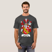 Quigley Coat of Arms Familienwappen T-Shirt (Vorne ganz)