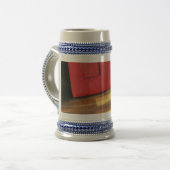 Quigley der Doorcat Stein Bierglas (Vorderseite Links)