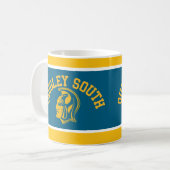 QUIGLEY SOUTH SPARTANS KAFFEETASSE (Vorderseite Links)