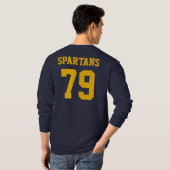 QUIGLEY SOUTH SPARTANS LOGO - SCHWEISSER PULLOVER (Schwarz voll)