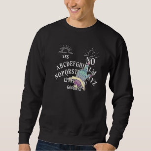 Quija Board Hell Gothic Hexe Paranormal Witchcraf Sweatshirt