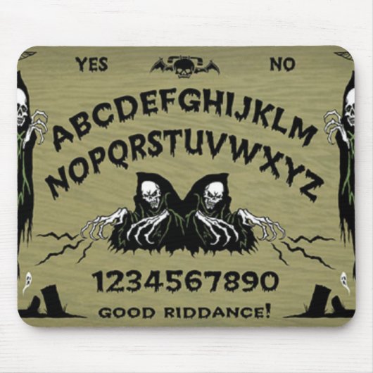 Quija Brett Mousemat Mousepad (Vorne)