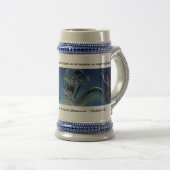 QUIJOTE FANTASIE - STEIN JARRA DE CERVEZA BIERGLAS (VorderseiteRechts)