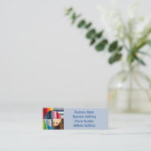 "Quilcles"-Visitenkarte Mini Visitenkarte (Stehend Vorderseite)