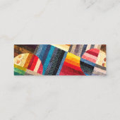 "Quilcles"-Visitenkarte Mini Visitenkarte (Rückseite)