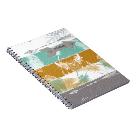 Quilgeflecht-Look boho Tagebuch (Rechte Seite)