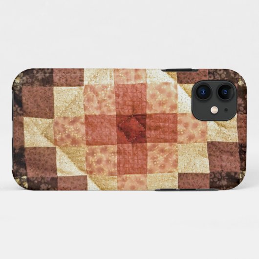 Quilierter Platz Case-Mate iPhone Hülle (Rückseite (Horizontal))