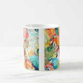 Quill Paper Parrots Kaffeetasse (Mittel)