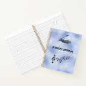 "Quill Pen" altmodisches Hardcover Journal Notizblock (Innenseite)