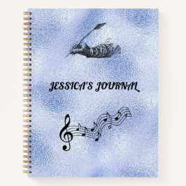 "Quill Pen" altmodisches Hardcover Journal Notizblock