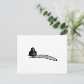 Quill Pen & Ink Postkarte (Stehend Vorderseite)