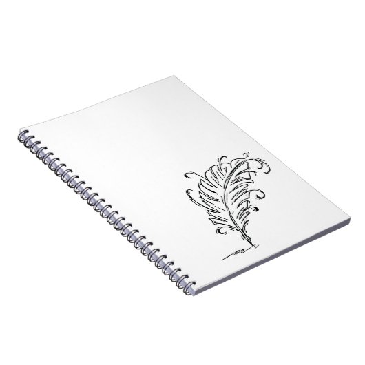 Quill Pen-Notebook Notizblock (Rechte Seite)