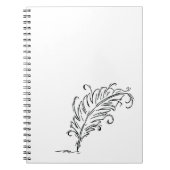 Quill Pen-Notebook Notizblock (Vorderseite)