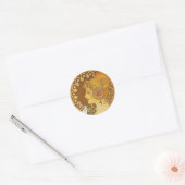 Quill Runder Aufkleber (Umschlag)