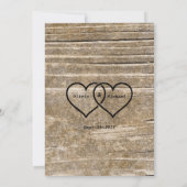 Quill und Tintenfisch Einladung (Rückseite)