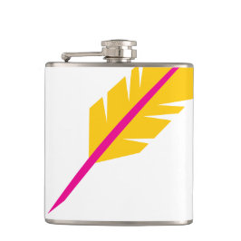 Quill Vinyl Wrapped Flask Flachmann