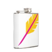 Quill Vinyl Wrapped Flask Flachmann (Rechts)