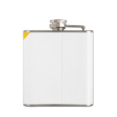 Quill Vinyl Wrapped Flask Flachmann (Rückseite)