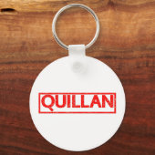 Quillan Briefmarke Schlüsselanhänger (Vorderseite)