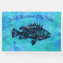 Quillback Rockfish on Blue - Gästebuch