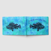 Quillback Rockfish on Blue - Gästebuch (Voll)