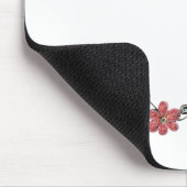 Quilled Blumen-Mausunterlage Mousepad (Ecke)