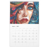 Quilled Women – A Year in Vibrant Colors Kalender (Mär 2027)