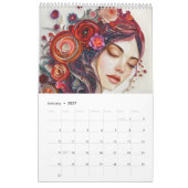 Quilled Women – A Year in Vibrant Colors Kalender (Jan 2027)