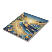 Quilling Effect von Ocean View Tropical Paper Fliese (Seite)