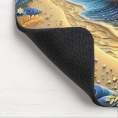 Quilling Effect von Ocean View Tropical Paper Mousepad (Ecke)