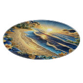 Quilling Effect von Ocean View Tropical Paper Schneidebrett (Ecke)