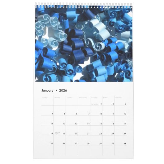 Quilling es! kalender (Jan 2026)