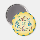 Quilling Magnet (Vorderseite/Rückseite)