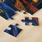 Quilling Moonlit Eiffel Tower in Paris Puzzle (Seite)