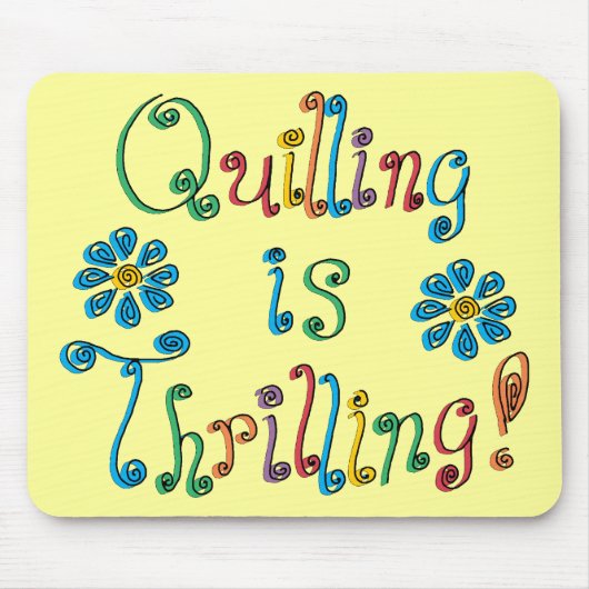 Quilling Mousepad (Vorne)