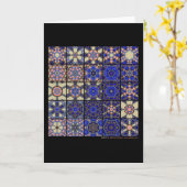 Quilt #1 karte (Gelbe Blume)