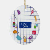 Quilt and Sew Time Ornament (Rechts)
