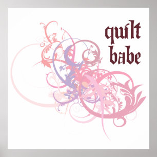 Quilt Babe Poster