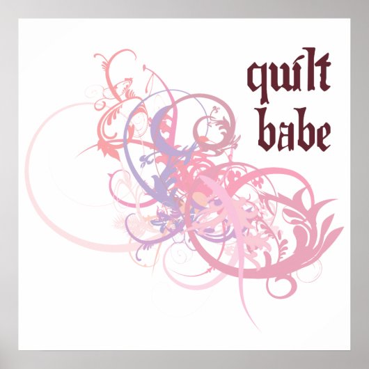 Quilt Babe Poster (Vorne)