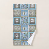 Quilt Badhandtuch Set (Handtuch)