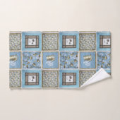 Quilt Badhandtuch Set (Handtuch)