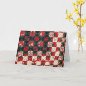 Quilt, Beileid Karte (Gelbe Blume)