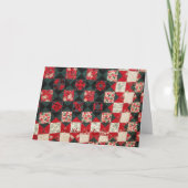 Quilt, Beileid Karte (Vorderseite)