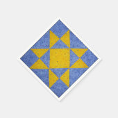 Quilt Block Napkin C Serviette (Ecke)