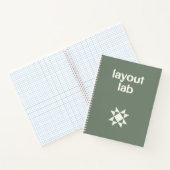 Quilt-Design & Block-Anordnungslabor Notizblock (Innenseite)