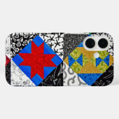 Quilt Design Case-Mate iPhone Hülle (Rückseite (Horizontal))