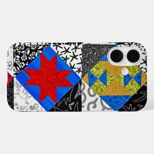 Quilt Design Case-Mate iPhone Hülle (Rückseite (Horizontal))