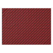 Quilt für rotes und schwarzes geometrisches Patchw Tischdecke (Vorderseite (Horizontal))