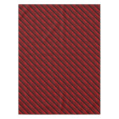Quilt für rotes und schwarzes geometrisches Patchw Tischdecke (Vorderseite)